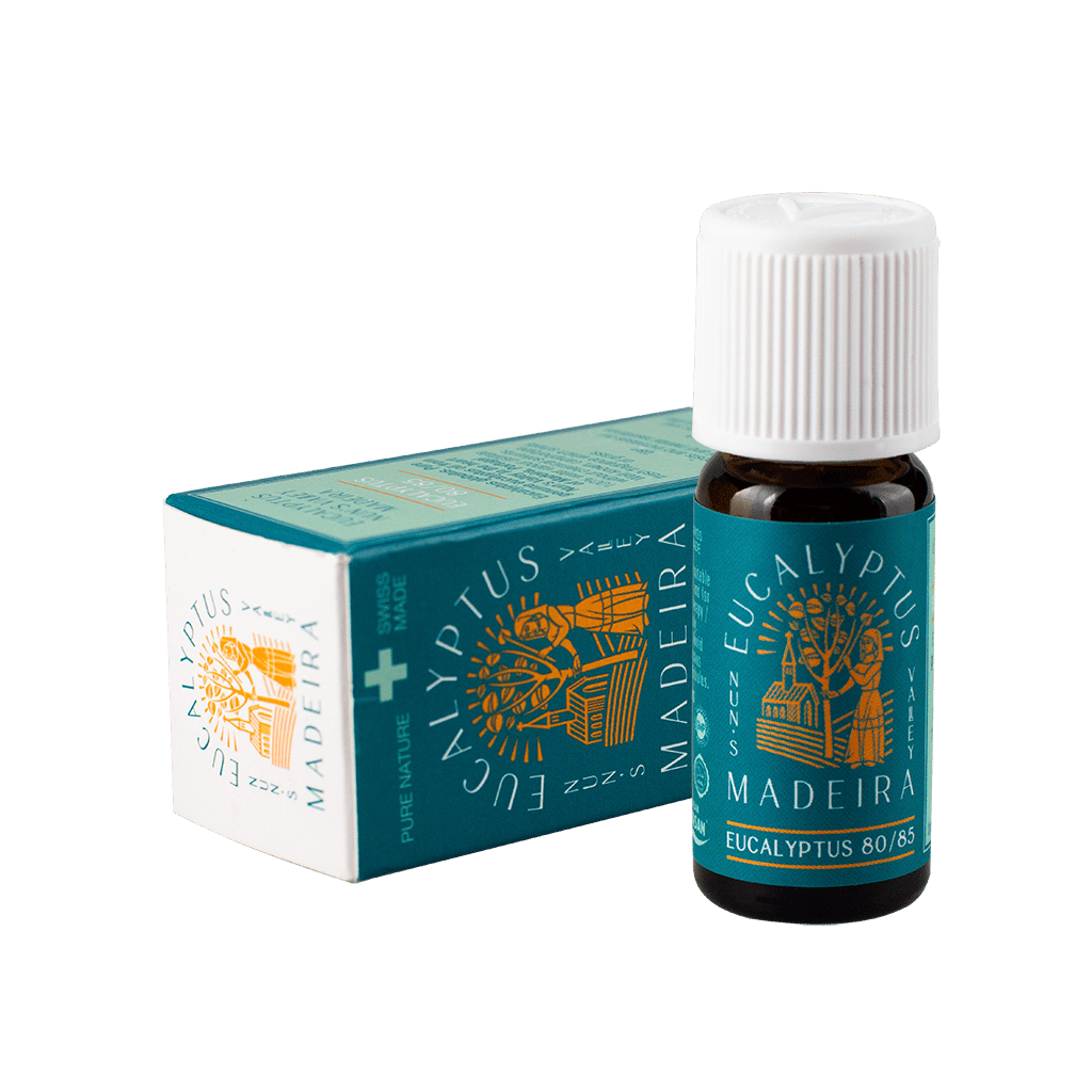 100% pure essential oil Eucalyptus 80/85 Madeira, 10 ml | VIVASAN.CLUB